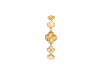 Van Cleef & Arpels Sweet Alhambra watch "18K Yellow gold/Diamond/Mother-of-pearl"