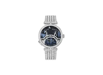 Van Cleef & Arpels Lady Arpels Pont des Amoureux watch "18K White gold/Diamond"
