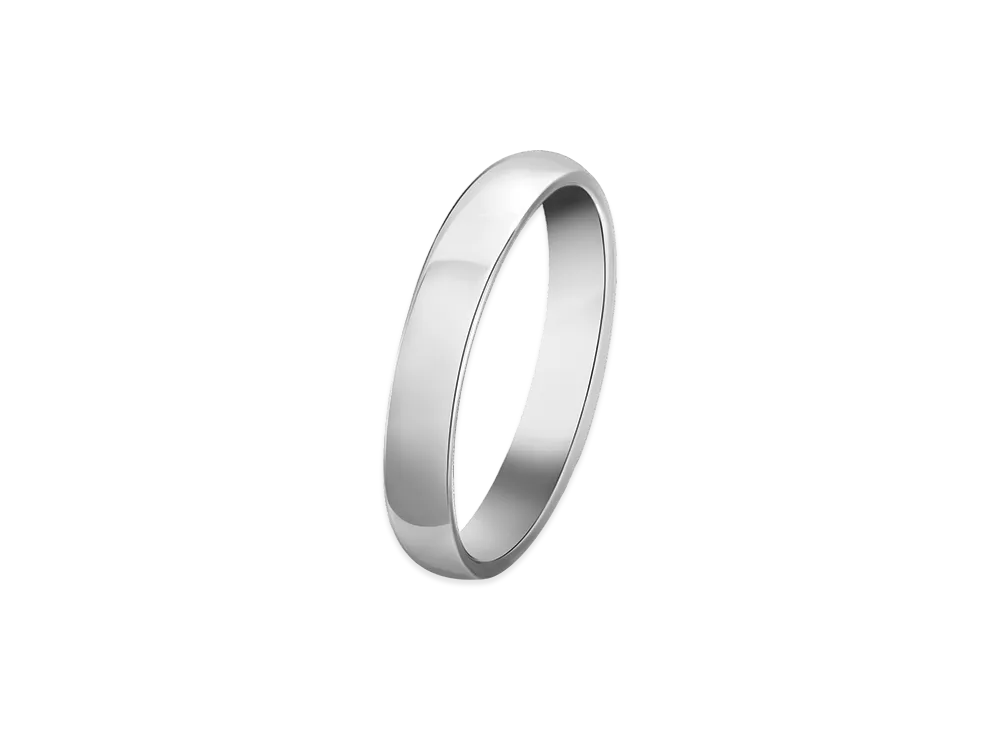 Van Cleef & Arpels Tendrement wedding band 3mm "Platinum"