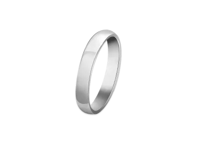 Van Cleef & Arpels Tendrement wedding band 3mm "Platinum"