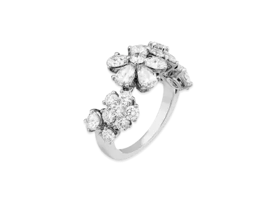 Van Cleef & Arpels Folie des Pres ring "18K White gold/Diamond"