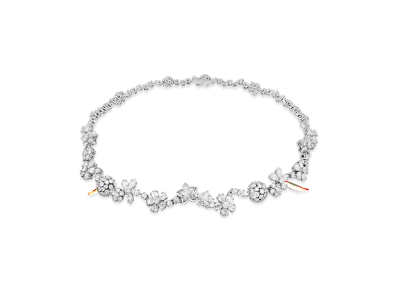 Van Cleef & Arpels Folie des Pres necklace "18K White gold/Diamond"