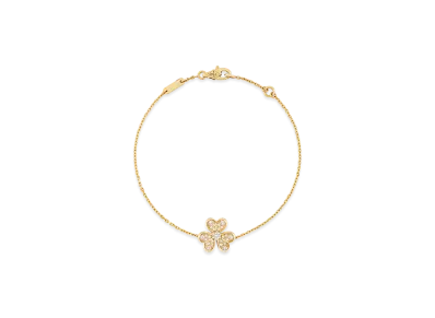 Van Cleef & Arpels Frivole bracelet mini model "18K Yellow gold/Diamond"