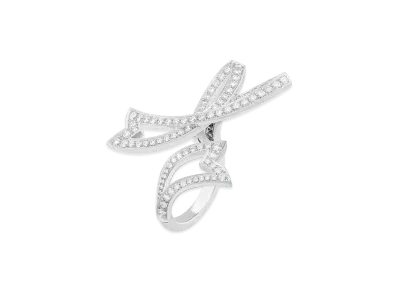 Van Cleef & Arpels Contes d'Hiver Entre les Doigts ring "18K White gold/Diamond"
