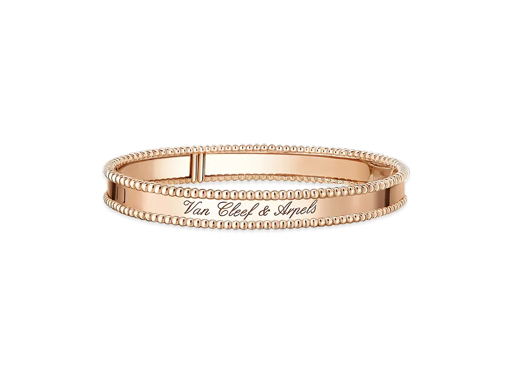 Van Cleef & Arpels Perlee signature bracelet medium model "18K Rose gold"