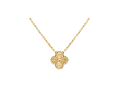 Van Cleef & Arpels Vintage Alhambra pendant "18K Yellow Gold"