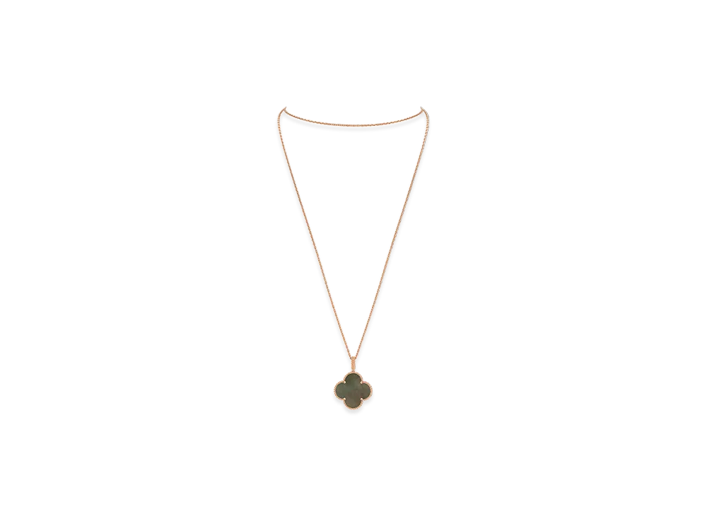 Van Cleef & Arpels Magic Alhambra long necklace 1 motif "18K Rose gold/Mother-of-pearl"