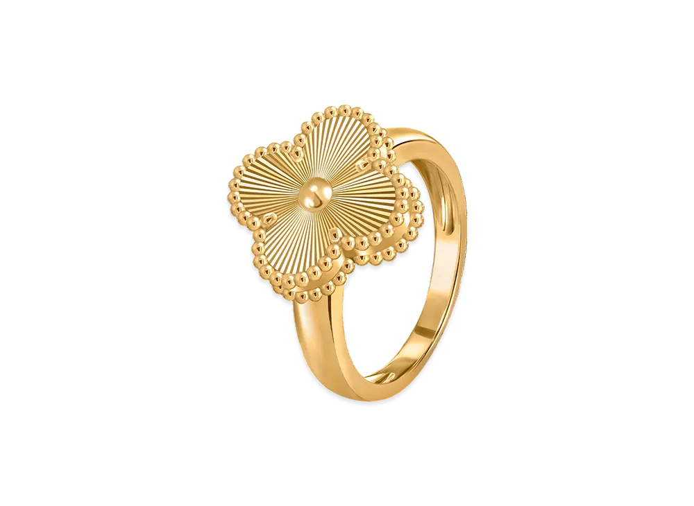Van Cleef & Arpels Vintage Alhambra ring "18K Yellow gold"