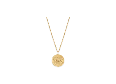 Van Cleef & Arpels Zodiaque medal Tauri Taurus "18K Yellow gold"