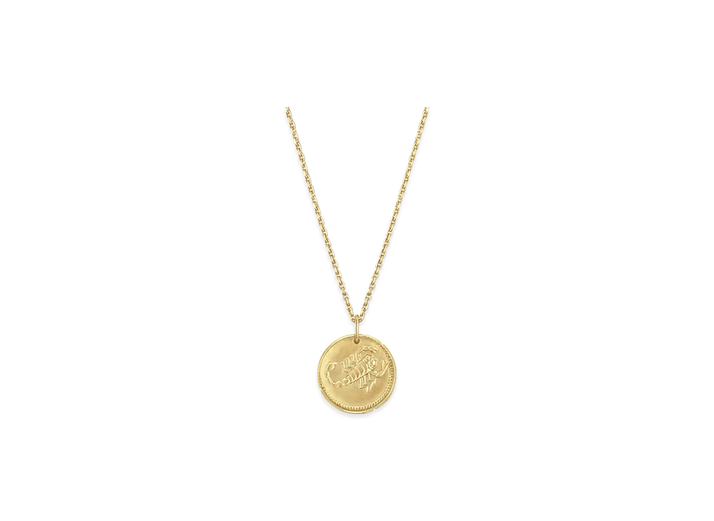 Van Cleef & Arpels Zodiaque medal Scorpii Scorpio "18K Yellow gold"