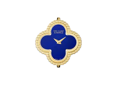 Van Cleef & Arpels Sweet Alhambra watch "18K Yellow gold/Diamond/Lapis lazuli"