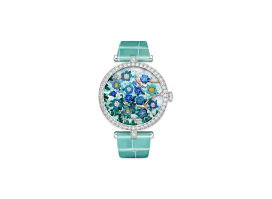 Van Cleef & Arpels Lady Arpels Heures Florales watch "18K White gold/Diamond/Mother-of-pearl"