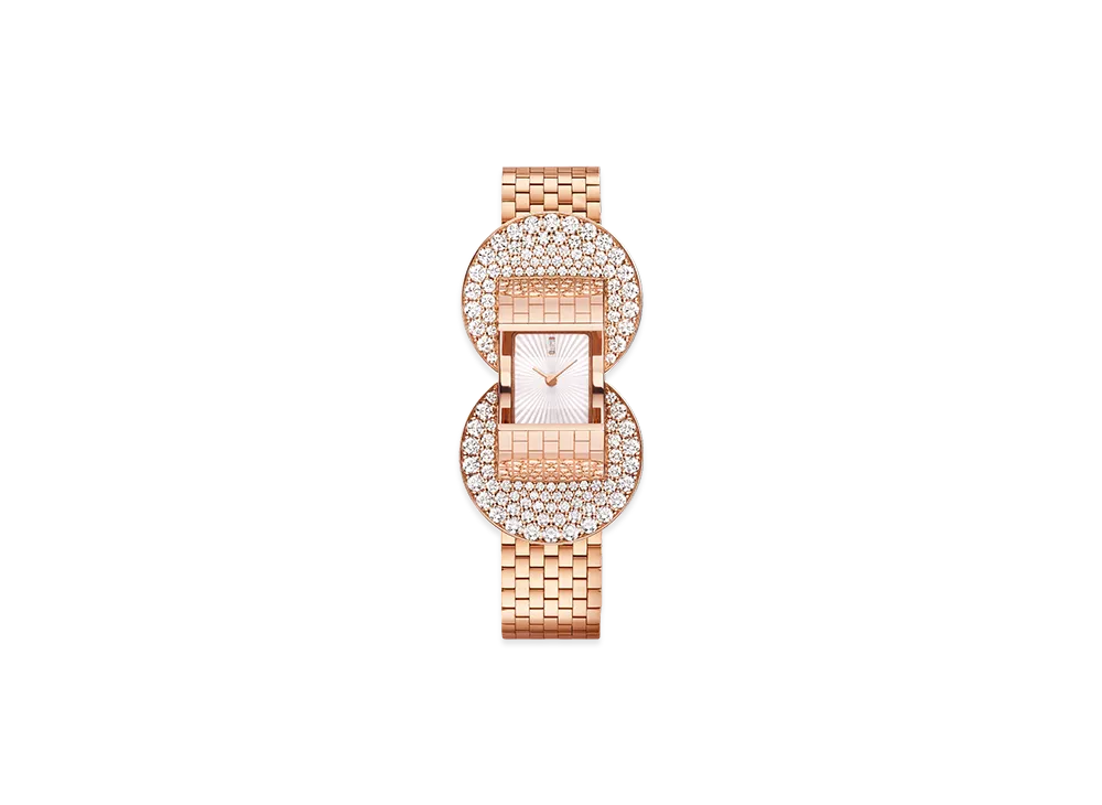 Van Cleef & Arpels Ludo Secret watch "18K Rose gold/Diamond/Mother-of-pearl"