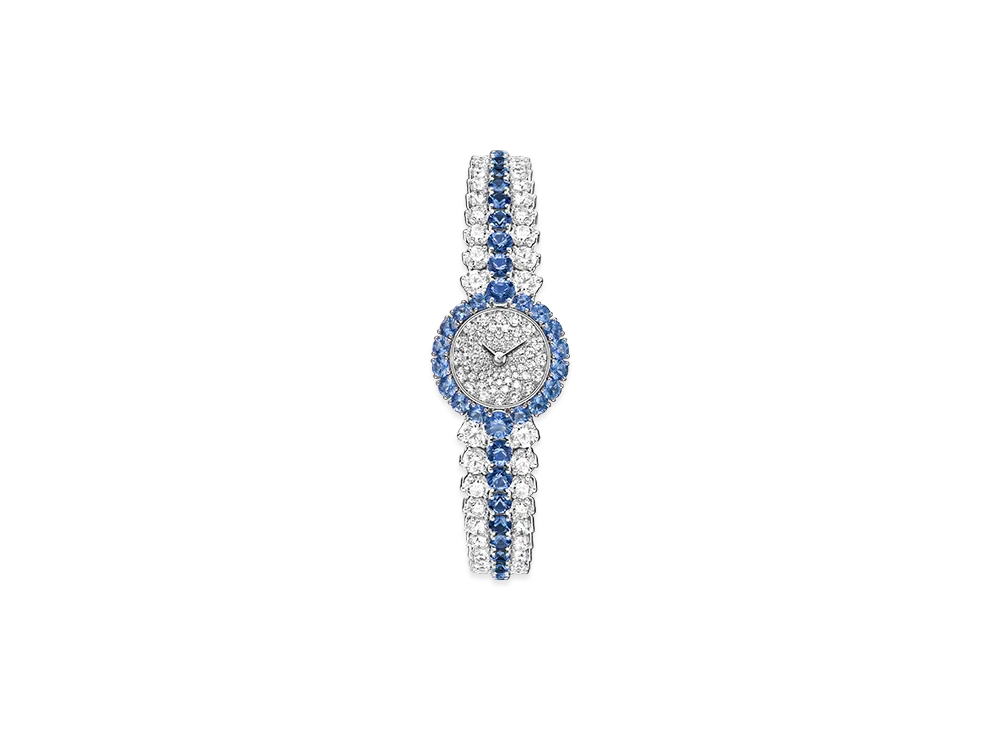 Van Cleef & Arpels a Cheval watch "Platinum/Sapphire/Diamond"