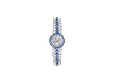 Van Cleef & Arpels a Cheval watch "Platinum/Sapphire/Diamond"