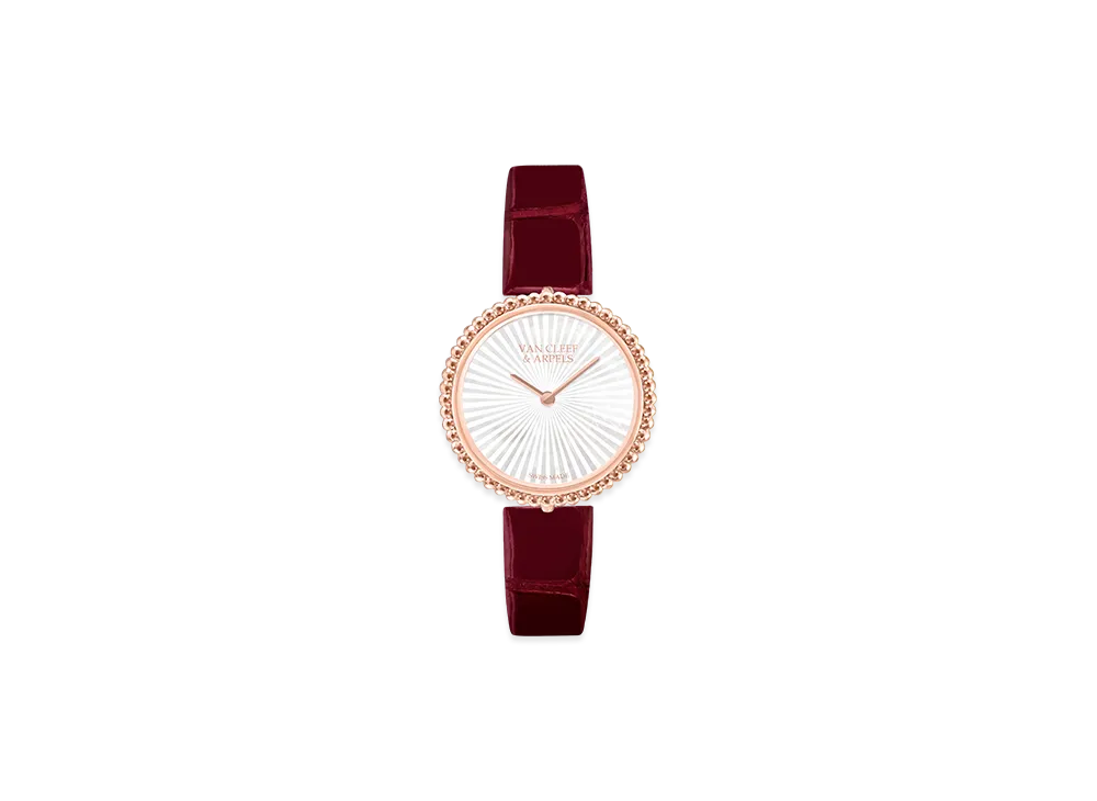 Van Cleef & Arpels Perlee watch 30mm "18K Rose gold/Mother-of-pearl"