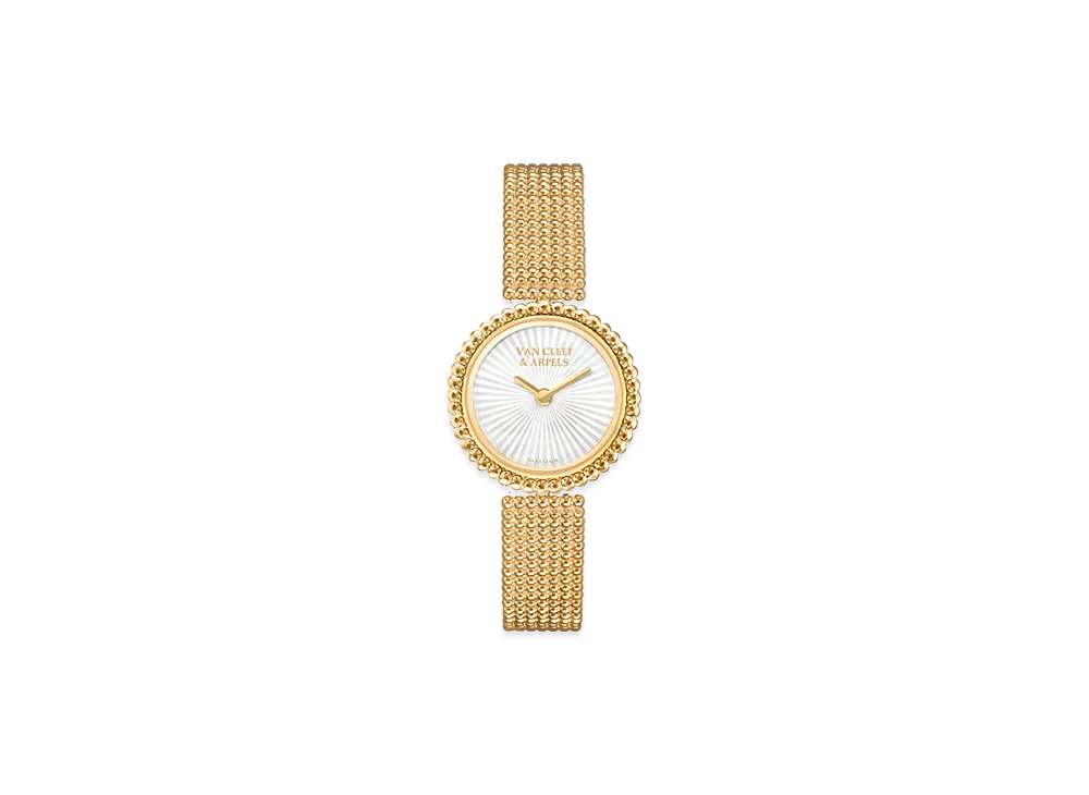 Van Cleef & Arpels Perlee watch 23mm "18K Yellow gold/Mother-of-pearl"