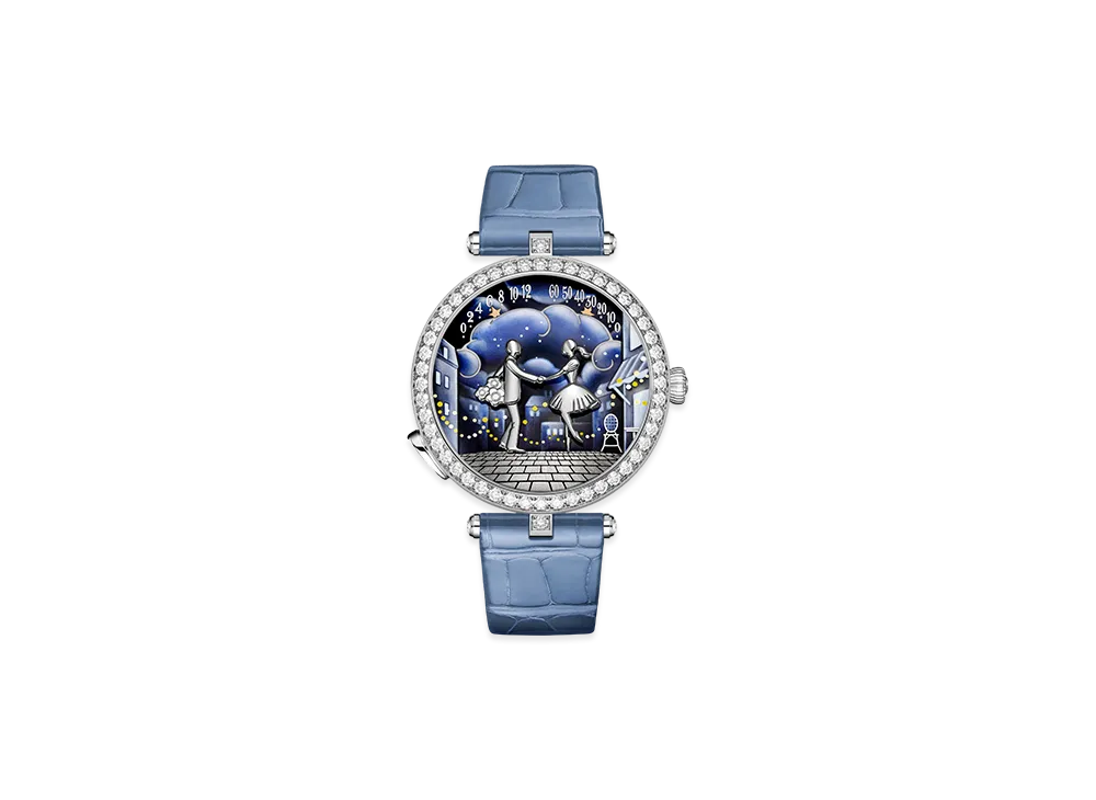 Van Cleef & Arpels Lady Arpels Bal des Amoureux Automata watch "18K White gold/Diamond"