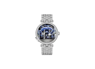 Van Cleef & Arpels Lady Arpels Bal des Amoureux Automata watch "18K White gold/Diamond"