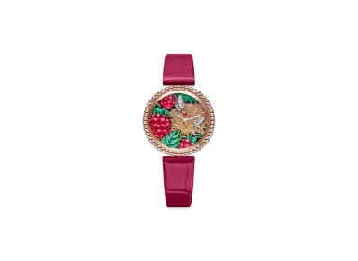 Van Cleef & Arpels Perlee Extraordinaire Fruit Enchante Framboise "18K Rose gold/Diamond"
