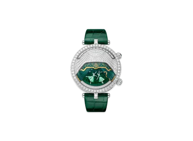 Van Cleef & Arpels Lady Arpels Ballerine Musicale Emerald watch "18K White gold/Emerald/Diamond"