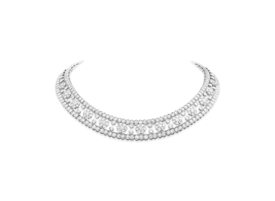 Van Cleef & Arpels Snowflake necklace "18K White gold/Diamond"