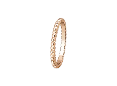 Van Cleef & Arpels Perlee gold pearls ring small model "18K Rose gold"
