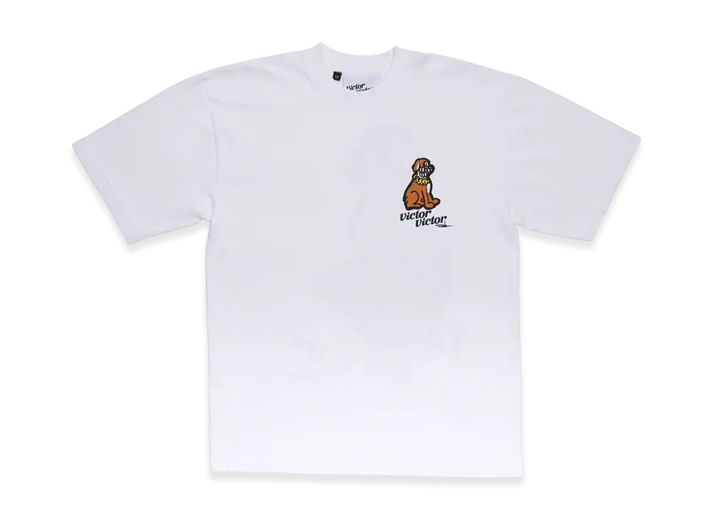 Victor Victor Worldwide x Slawn Logo T-Shirt "White"