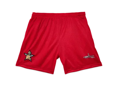 Victor Victor Worldwide x Slawn Mesh Shorts "Red"