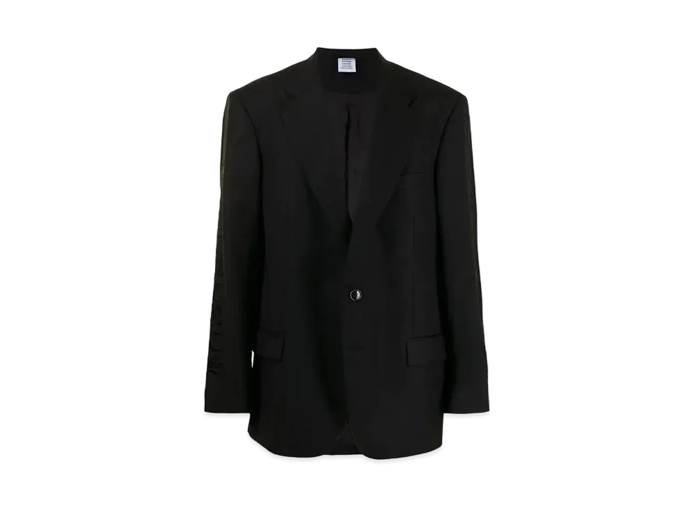 VETEMENTS Oversized Single Jacket "Black"