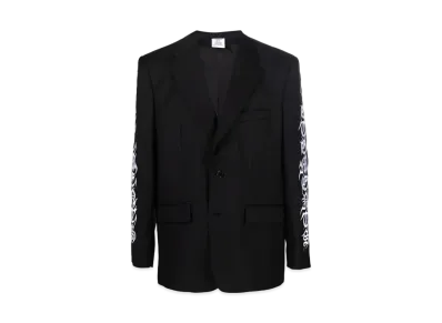 VETEMENTS Enbridery Single Jacket "Black"