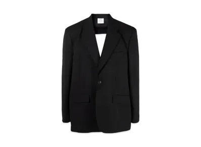 VETEMENTS Cut Out Single Jacket "Black"