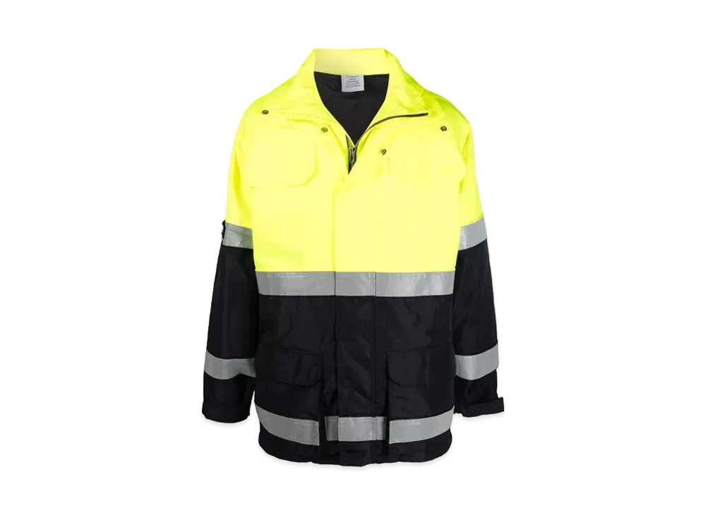 VETEMENTS Panel Padd Jacket "Yellow"