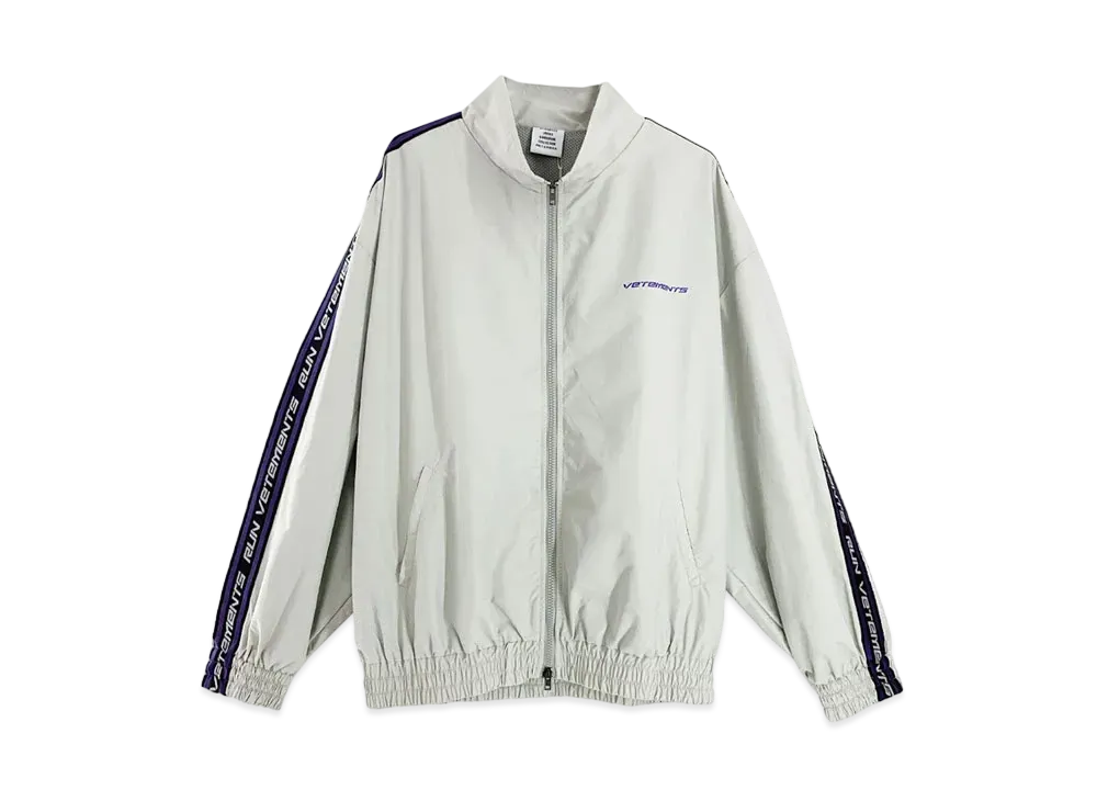 VETEMENTS Logo Track Jacket "White"