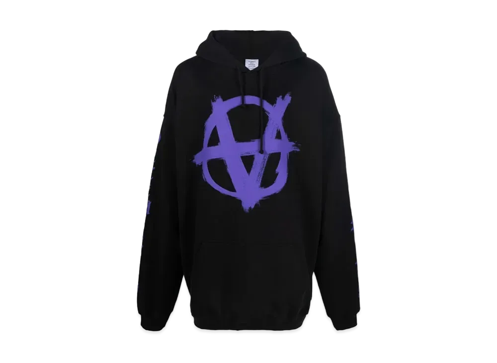 VETEMENTS Double Anarchy Logo Parker 
