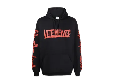 VETEMENTS World Tour Print ed Parker "Black Red"