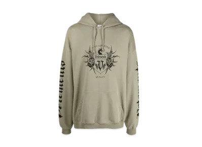 VETEMENTS Label Print ed Parker "Grey"