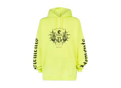 VETEMENTS Label Print ed Parker "Neon Green"