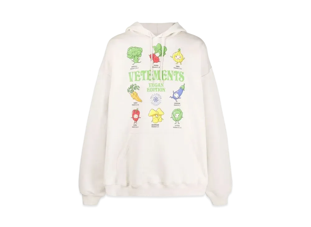 VETEMENTS Cutest of FRUITS Print ed Parker "Natural"