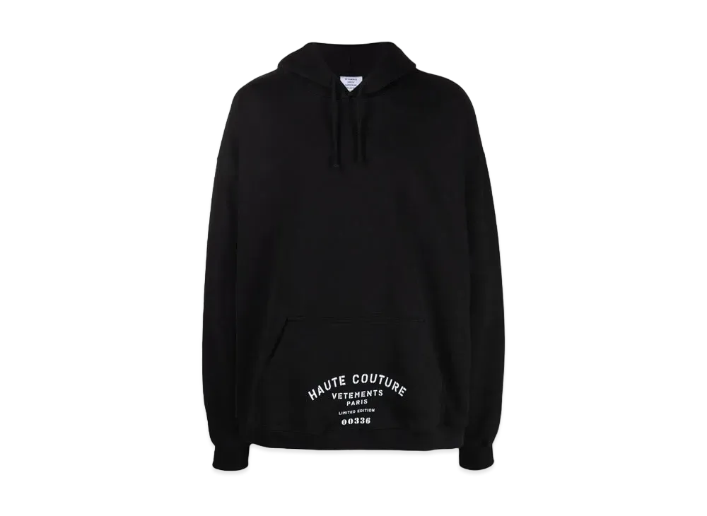 VETEMENTS Over Size Parker Black "