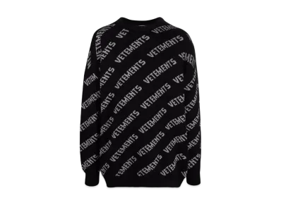 VETEMENTS Intercha Pullover "Black"
