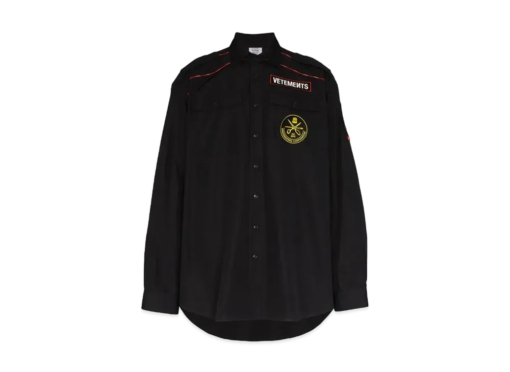 VETEMENTS Graphic Shirt "Black"