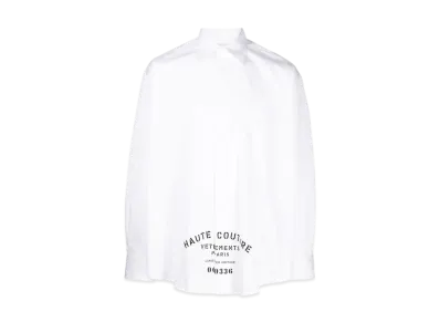 VETEMENTS Logo Shirts "White"