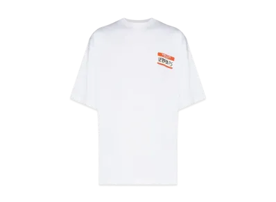 VETEMENTS NAME TAG T-shirt "White"