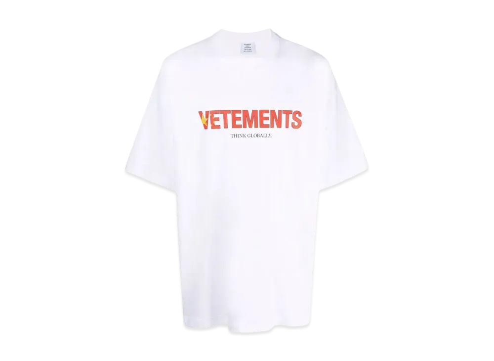 VETEMENTS China Logo Tee "White"