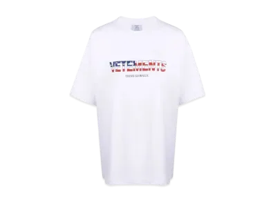 VETEMENTS America Logo Tee "White"