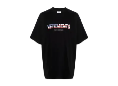 VETEMENTS America Logo Tee "Black"