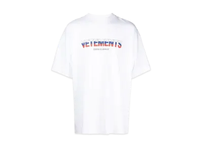 VETEMENTS Russia Logo Tee "White"