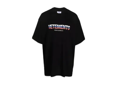 VETEMENTS Russia Logo Tee "Black"