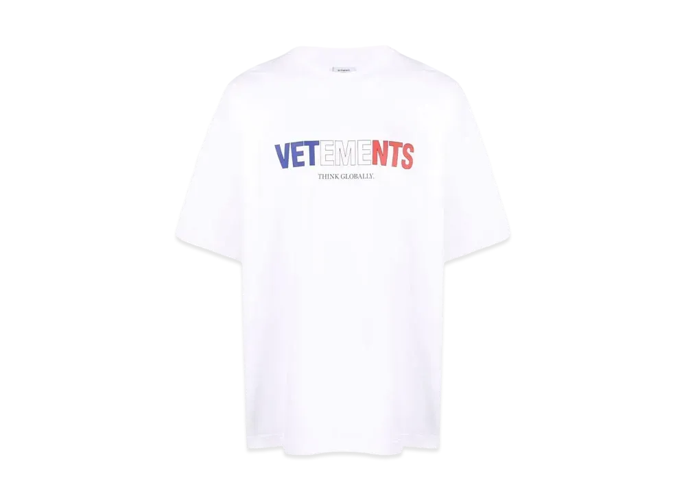 VETEMENTS France Logo Tee "White"